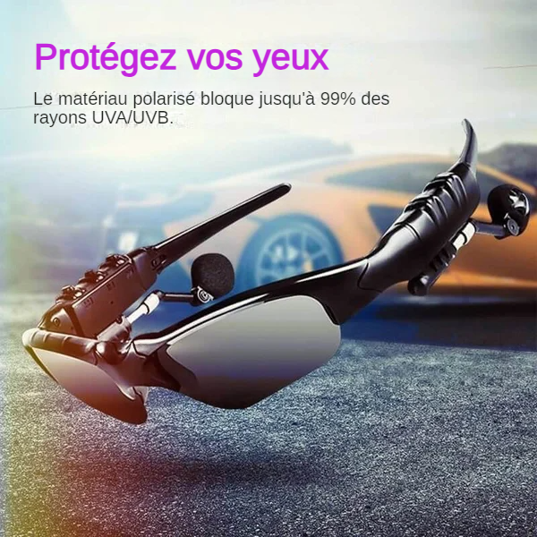 Lunettes de soleil bluetooth intelligentes ci